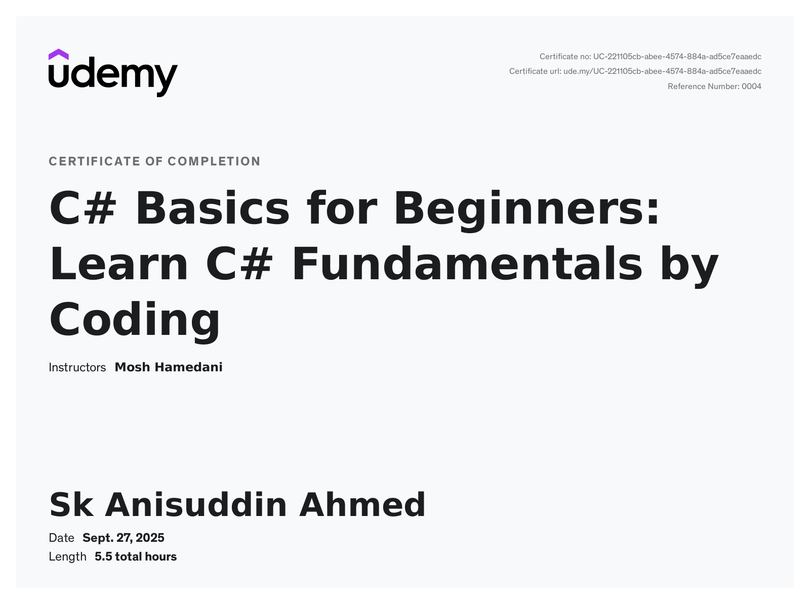 C# Fundamentals for by Coding