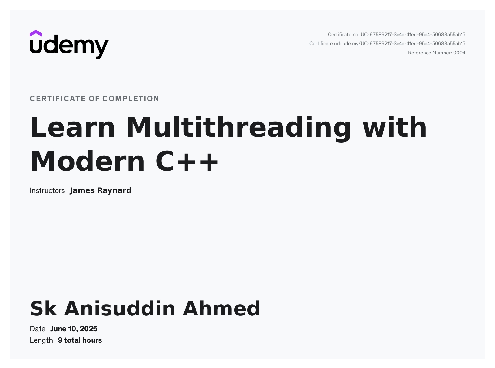 Learn Multithreading with Modern C++