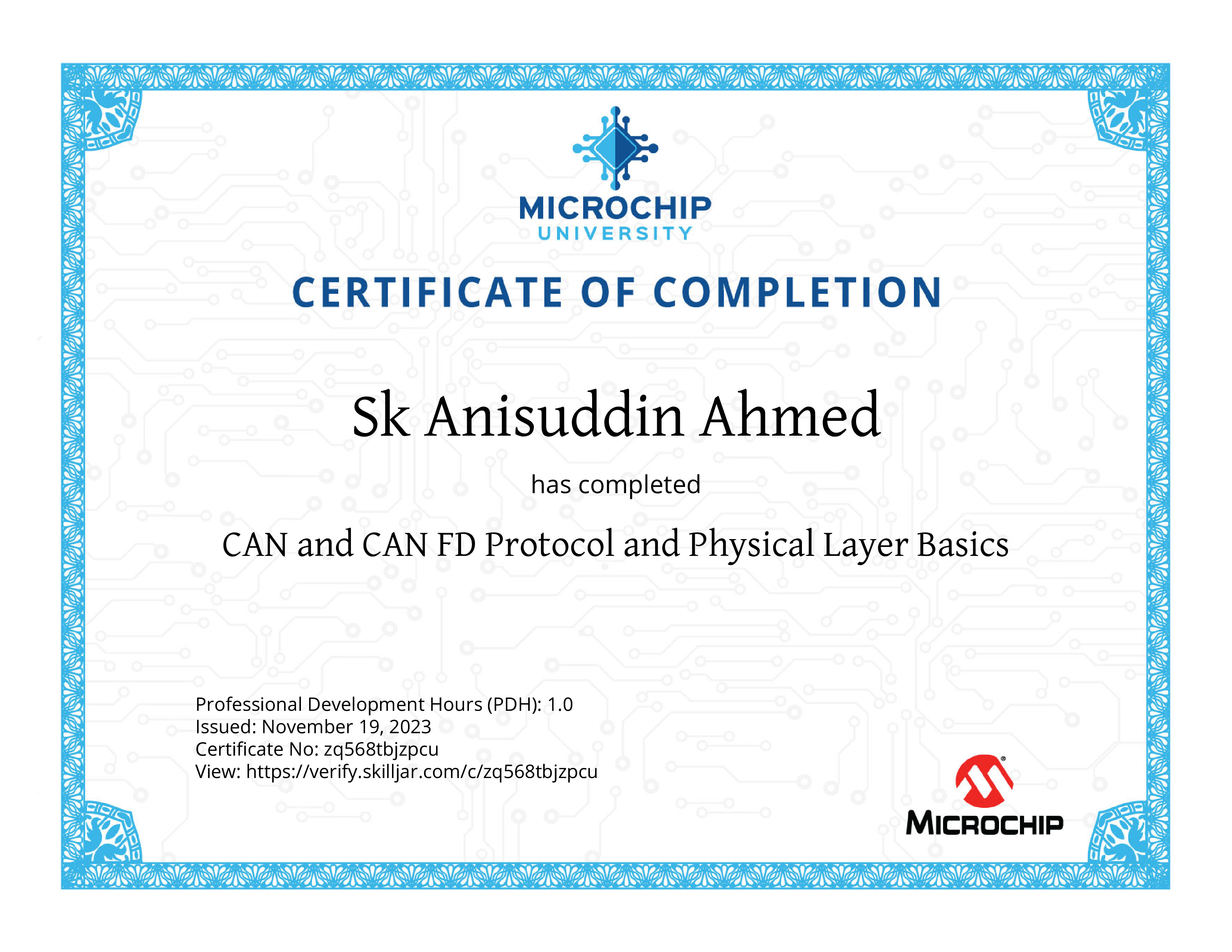CAN Protocol and Physical Layer Basics Microchip
